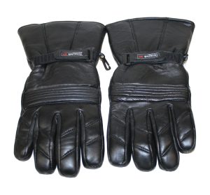 Motorcycle Gloves Genuine Leather Thiosulfate Motorbike Biker Glove Black #123