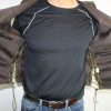 Men's Motorcycle Genuine Distress Brown Leather Side lace Western Vest