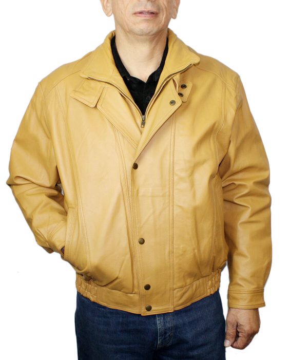 s-l1600-4-2-4.jpg Men's Leather Jacket Genuine Soft Leather Double Breast Leather Jacket Handcrafted