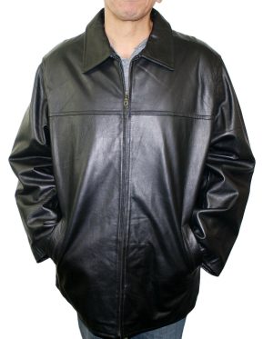 s-l1600-4-3-3.jpg Men Long Jacket Genuine Soft Lamb Leather Black Zipper Closure Handcrafted