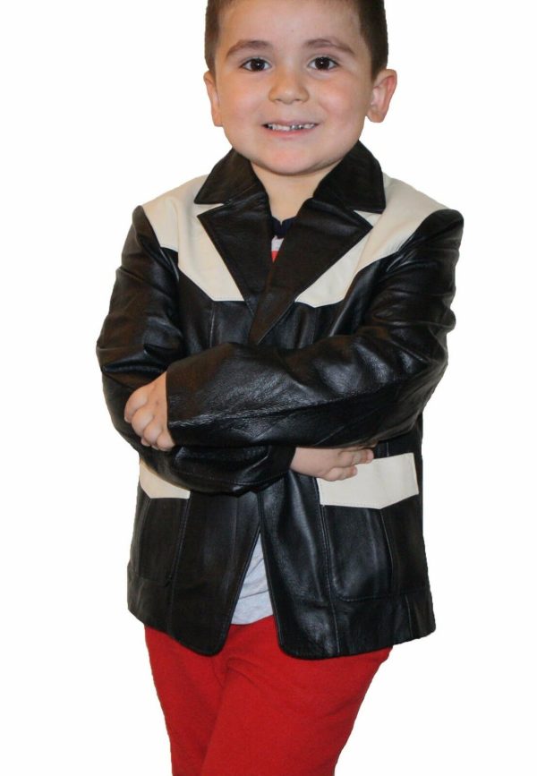 s-l1600-5-1-1.jpg Boys Genuine Leather Jacket Outerwear Buttons Blazers