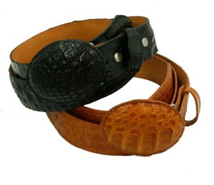s-l1600-6.jpg Genuine Crocodile Skin Leather Exotic Western Cowboy Belt with Removable Buckle