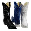 s-l1600-6-9.jpg Mens Cowboy Boots Made of Leather Crocodile Print 3x Style-WD1342