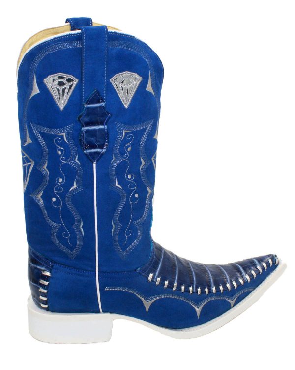 s-l1600-9-5.jpg Mens Cowboy Boots Made of Leather Crocodile Print 3x Style-WD1342