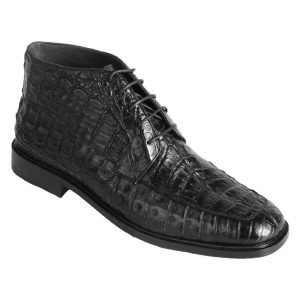 Men Caiman Belly Boots Los Altos Square Toe Handcrafted