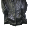 Women's Fashion Jacket Soft Genuine Lamb Leather Four Buttons Closure New