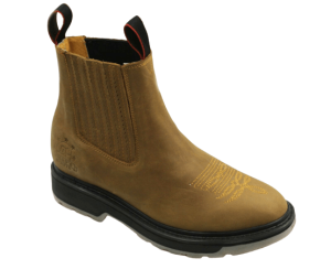 Men's Short Ankle Boots Western Cowboy with Quality Sole
