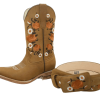 Women's Handcraft Cowboy Boots With Free Matching Belt