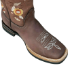 Bota Vaquera de Mujer Womens Western Rodeo Square Toe Cowgirl Boots Leather