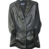 Women's Fashion Jacket Soft Genuine Lamb Leather Four Buttons Closure New