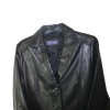 Women's Fashion Jacket Soft Genuine Lamb Leather Four Buttons Closure New