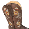 Bota Vaquera de Mujer Womens Western Rodeo Square Toe Cowgirl Boots Leather