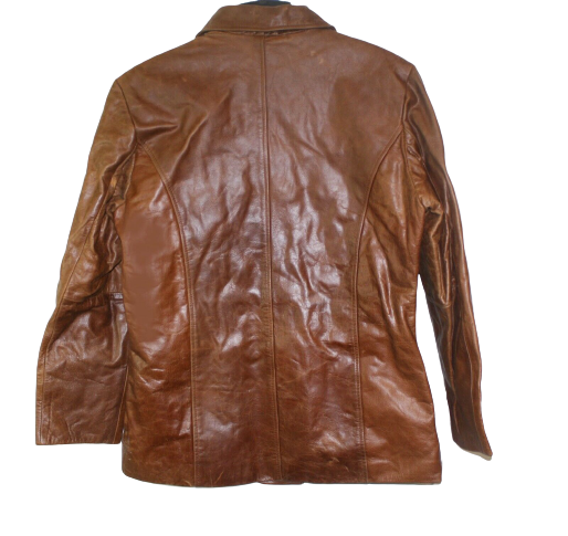 s-l1600__3_-removebg-preview-10.png Women's Tan Leather Jacket Soft Genuine Tan Leather Buttons Closure Fitted Double Breast Jacket