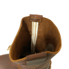Men's Best Work Boots Light W. Pull on Leather Oil Slip Resistant Rubber Sole