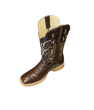 s-l1600__7_-removebg-preview-1.png Men's Handcrafted Boots-Cowhide Brown Ostrich Print Leather Square Toe