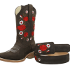 Women's Handcraft Cowboy Boots With Free Matching Belt